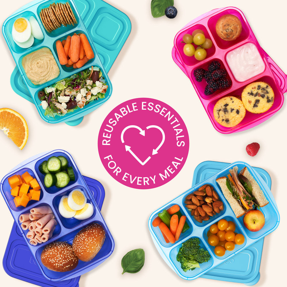 Bentgo Easyboxes 5-Compartment Food Containers 8-Piece Set