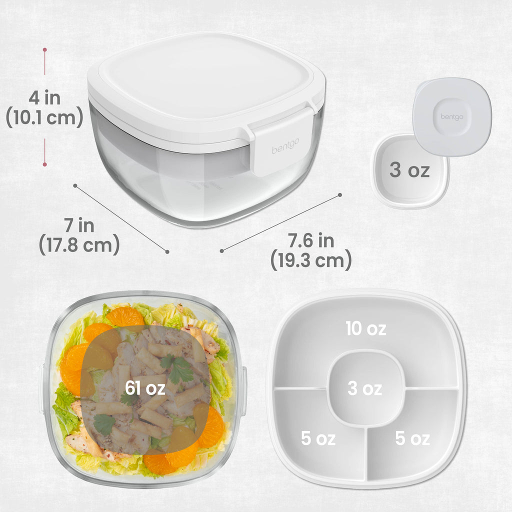 Bentgo Glass Salad Container