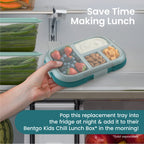 Bentgo Chill Kids Tray with Transparent Cover